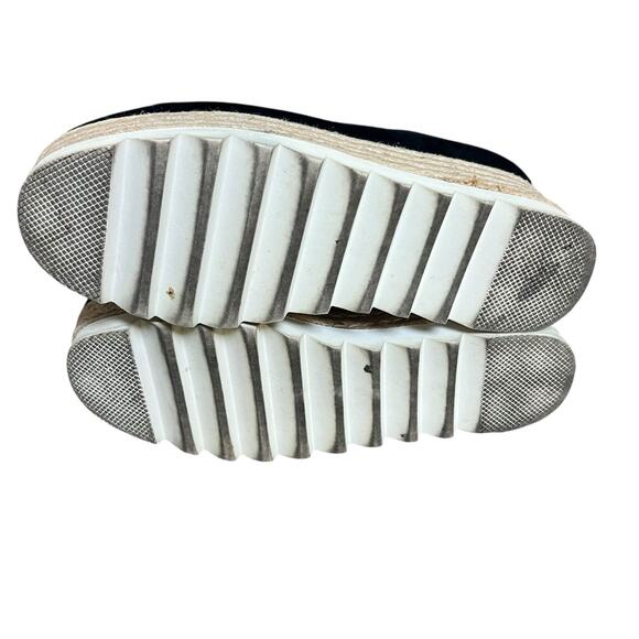 Steve Madden Black Karma Espadrille Platform Sneakers Womens size 8M - Picture 11 of 11